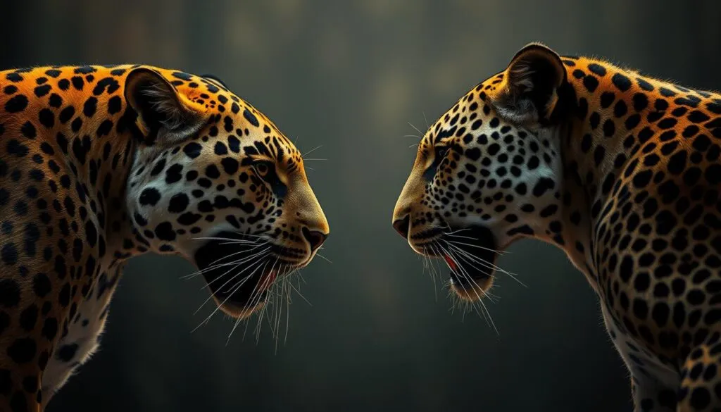 Jaguar vs Leopard