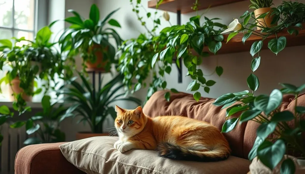 Katzenfreundliche Pflanzen
