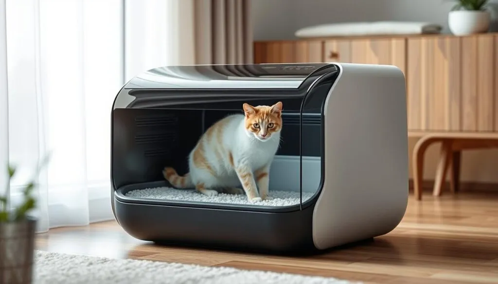 Hundesicheres Katzenklo