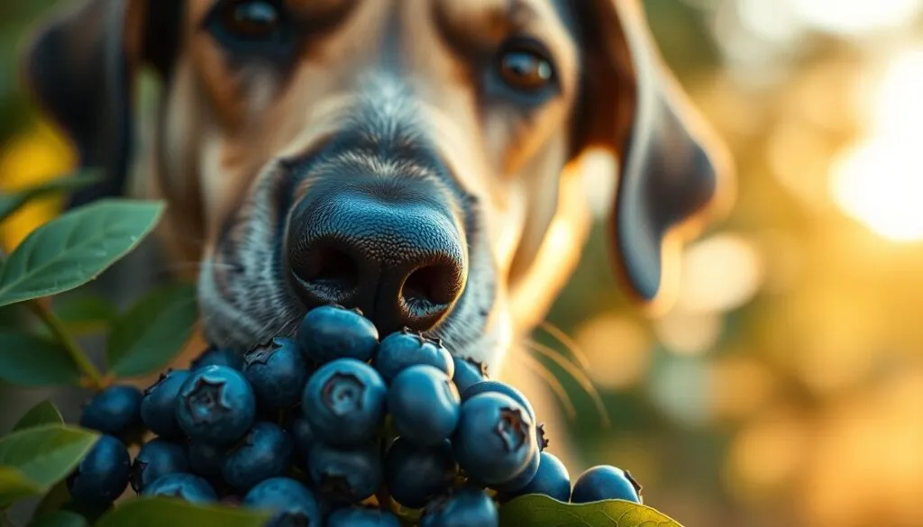 Dürfen Hunde Blaubeeren essen