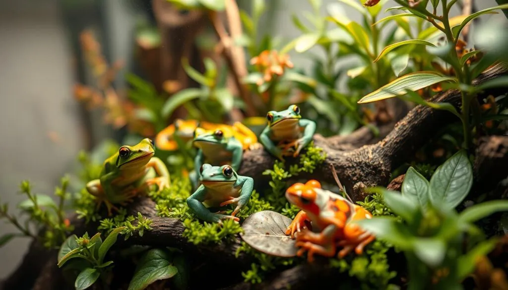 Ungiftige Frösche für Terrarium