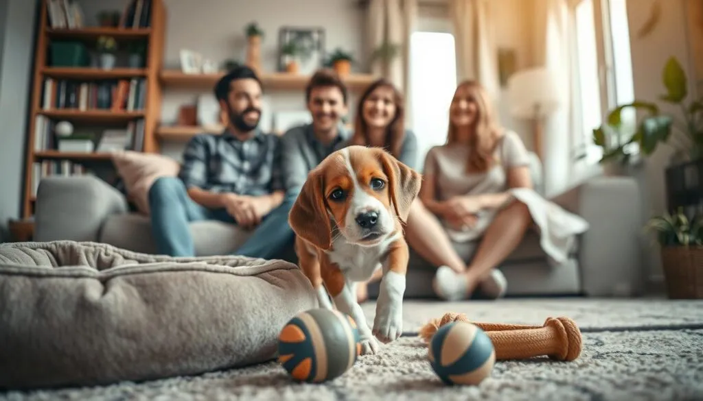 Sozialisierung von Hunden im neuen Zuhause