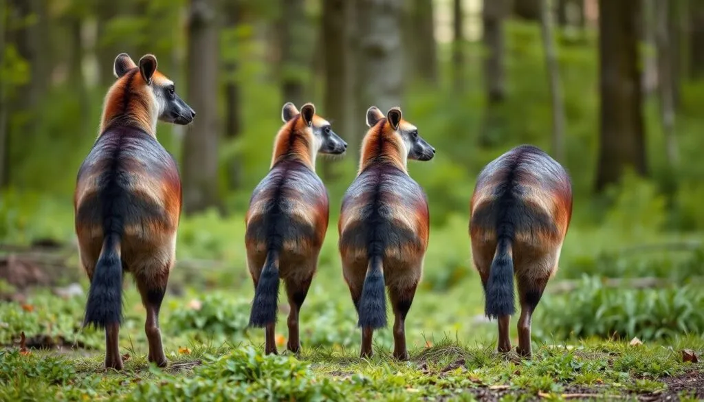 vier Tapirarten Systematik