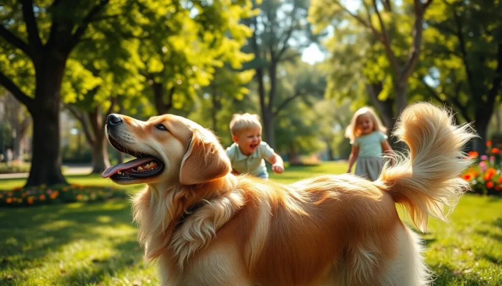 welcher Hund mit Kindern