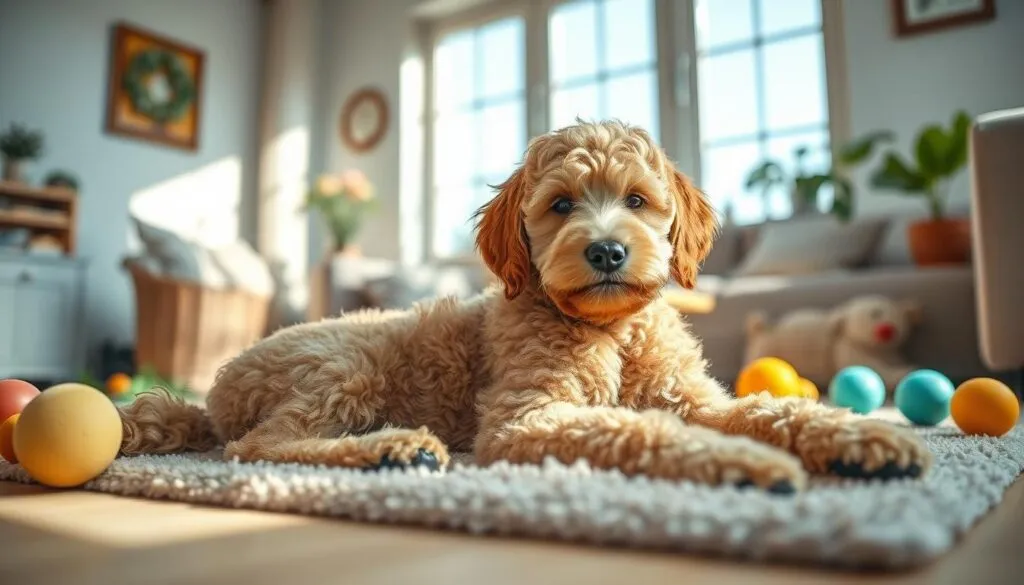Labradoodle als Familienhund