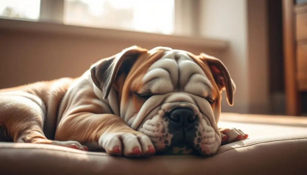 Old English Bulldog Welpen