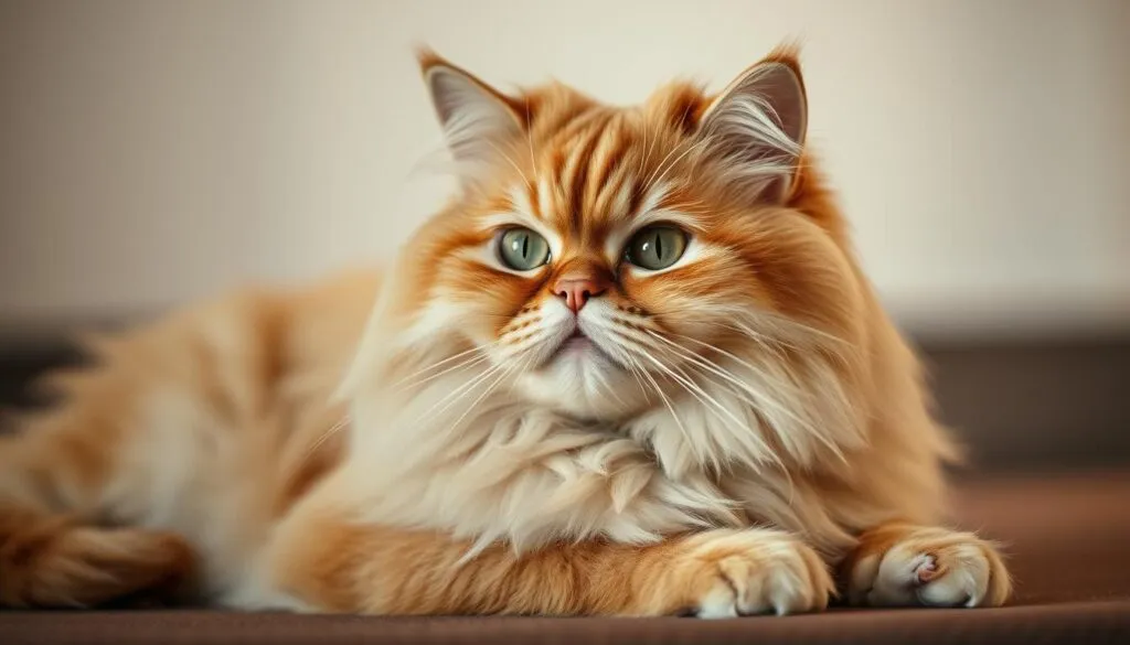 Perserkatze mit Nase