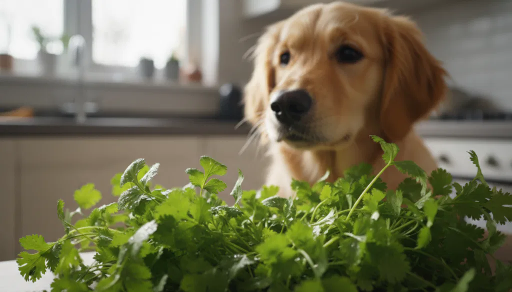 Dürfen Hunde Koriander essen