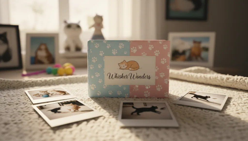 Erinnerungsalbum für Katze