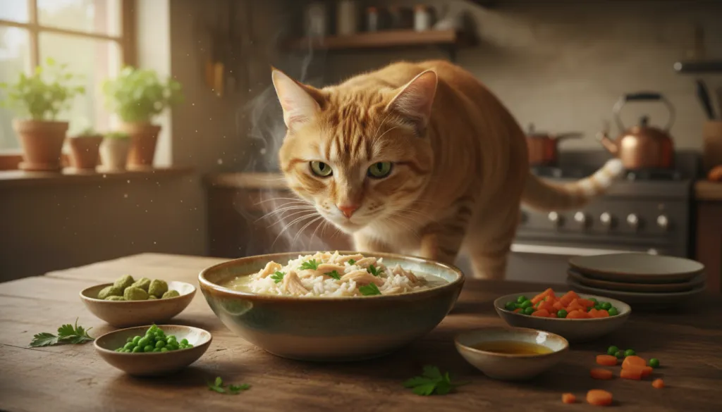 Hähnchen kochen Katze Schonkost