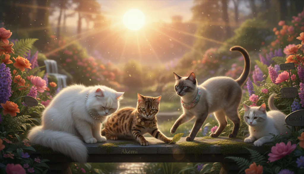 Katzennamen Herkunft Bedeutung