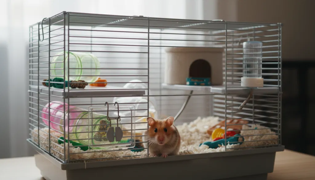 Wie oft Hamsterkäfig reinigen