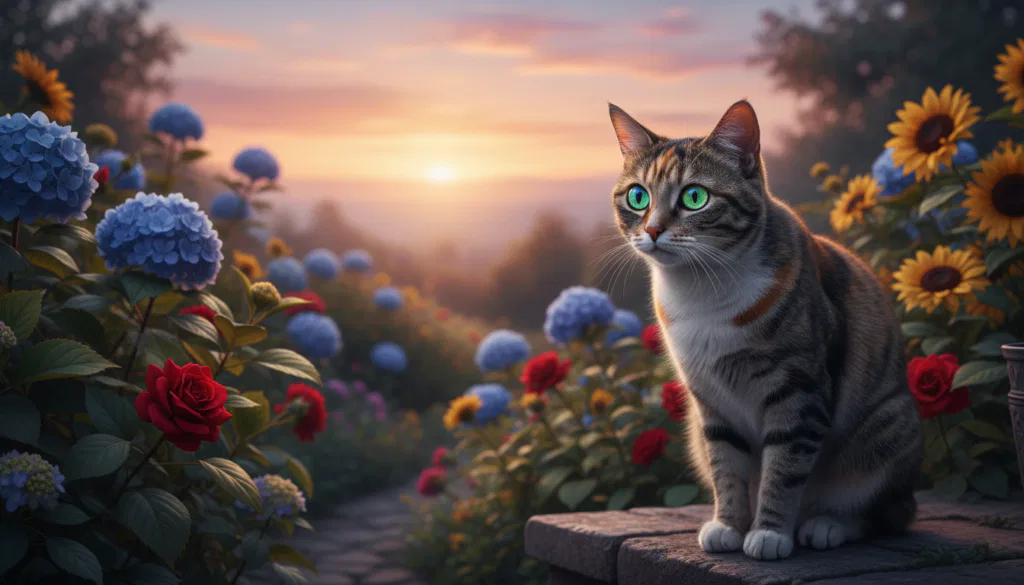 Welche Farben sehen Katzen