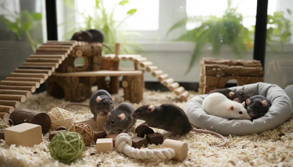 artgerechte Rattenhaltung Gruppen