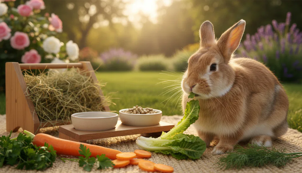 sichere Fütterung Kaninchen