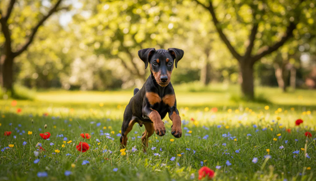 Deutscher Pinscher Welpe