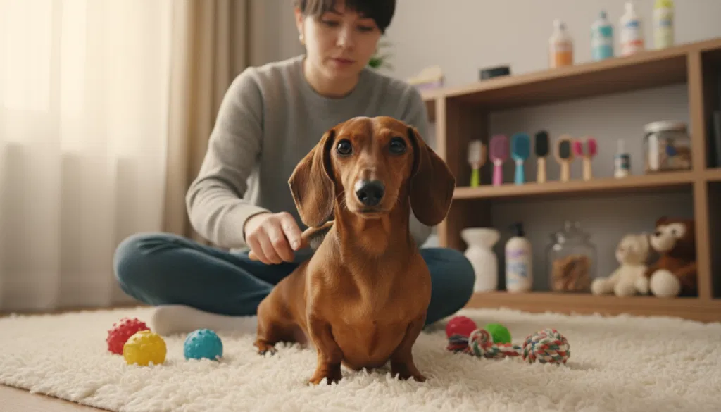 Pflege und Haltung des Kurzhaar Zwergdackels