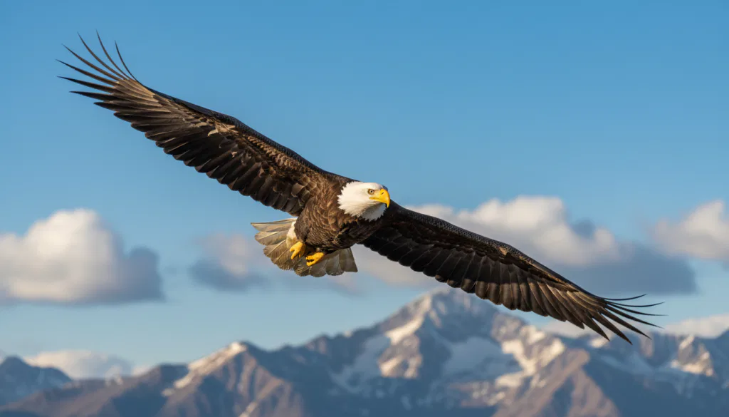 Weißkopfseeadler Größenvergleich